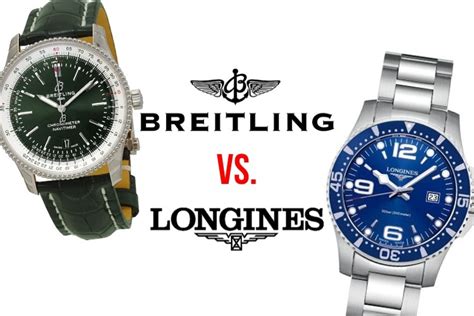 Breitling vs Longines Watch Brand Overview and .